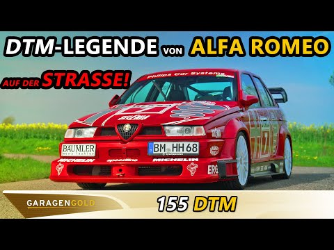 Alfa Romeo 155 DTM: Tourenwagen-Legende auf der Straße | Garagengold