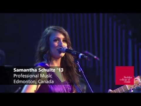 It's Too Late - Samantha Schultz - 2013 Berklee Commencement Concert
