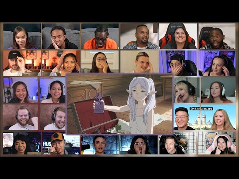 [Komplette Folge] Frieren Folge 12 Reaktions-Mashup | Beerdigung von Freiren