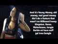 Nicki Minaj - Hold Yuh REMIX -verse- lyrics video