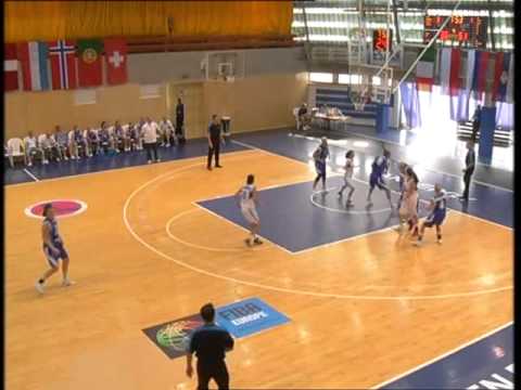 Nof Kedem #7 basketball Israel vs. Finland Q3 Euro18 @  Part 1