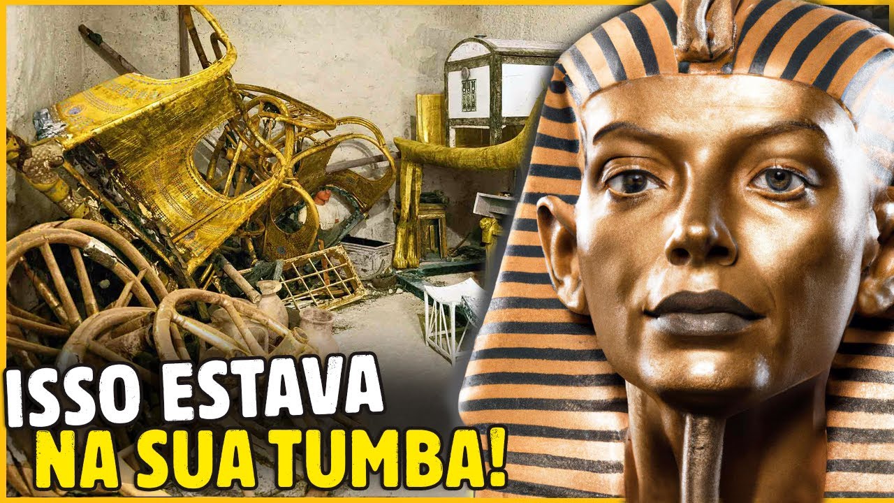 O QUE ENCONTRARAM NA TUMBA DE TUTANCAMON? POR QUE FIZERAM ISSO NO ANTIGO EGITO?
