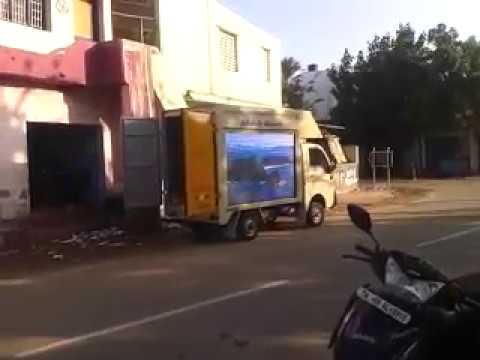 P6 Mobile Promotional Van LED Screen Installation