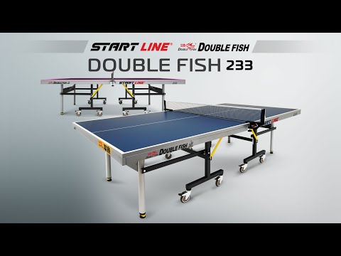 Стол теннисный Double Fish 233 синий