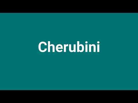 'Cherubini' Meaning and Pronunciation
