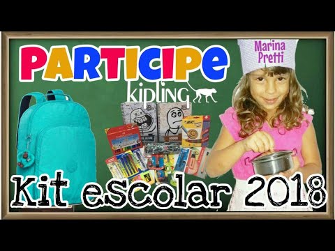 Sorteio de Material Escolar / Participe