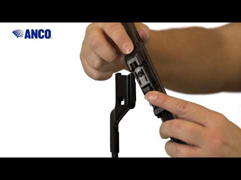 How to Install ANCO Profile Wiper Blades (A-22-BB 22 mm Bayonet Connection)
