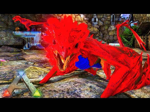 MY FIRST CRYSTAL WYVERN EGG HATCHED & POISON GRIFFIN ! ARK: SURVIVAL EVOLVED ARK MEGA MODDED E05