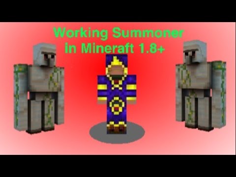 Seven Gilbert - Working Summoner in Minecraft 1.8!