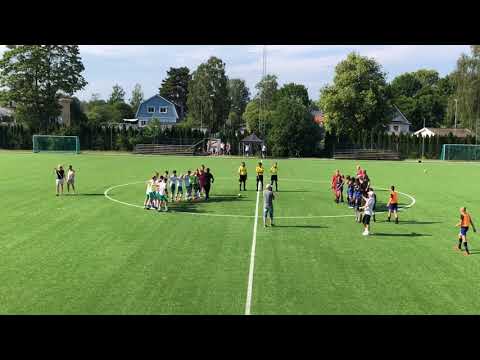 20-06-28 HIF P07-2 vs IFK Haninge P07A, efter match