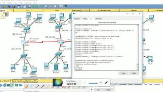 Packet tracer configuring basic config