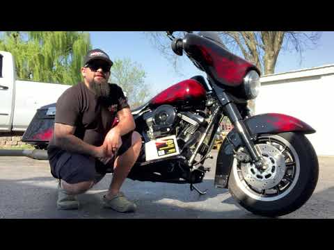 Harley Davidson Electraglide FLHT starter change