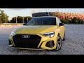 2021 AUDI A3 SPORTBACK 35TFSI   IN GORGEOUS SPEC! S Line, Python Yellow   Black Optics   In Detail