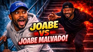 😱O CLÔNE DO JOABE EMPURROU ELE DA ESCADA! 