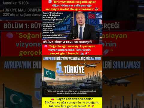 📢 SALLA KAZAN PROFÖSÖRLERİ: SARIĞINI TAKAN EKONOMİST OLMUŞ, GERÇEK DÜNYADAN HABERİNİZ YOK! ✨ TÜRKİYE VS AVRUPA YUNANİSTAN: EKONOMİK DÜELLO VE BÜYÜK RESİM! ⭐  

💎 Herkes mahalle kahvesinden "ekonomi profesörü" unvanını almış, sosyal medyada klavye başında piyasa sallıyor. 💎 Gerçeği duymaya hazır mısın? ✨ Yoksa hâlâ vizyonunuz bir kilo domatesin fiyatından mı ibaret? 💎 Olay çok büyük, aç gözleri! 🎯  

🚀 BİRİNCİ TUR: "SOĞAN-DOMATES"ÇİLER VS DEVLET AKLI! 💎  

🎯 Yunanistan: Borç Batağının Gurme Şampiyonu 

🚀 Durum: Gayri Safi Yurtiçi Hasıla'nın yüzde 140'ı aşan dağ gibi kamu borcu var. ✨ Ülke batmış ama haberi yok. 🔥  

✨ Taktik: Arkalarında Büyük Baba AB ve mis gibi Euro var; sistem baba parasıyla, borç üstüne borçla ayakta duruyor. ✨ Yat, kat, yan gel osman. ✨  

💎 Türkiye: Cillop Gibi Borç, Ama "Soğan" Krizi! 💎  

🚀 Durum: Devletin borcu yüzde 24 gibi ultra düşük, pırıl pırıl. ⭐  

💎 Dram: Bizim millet "Eyvah enflasyon! ✨ " diye feryat ediyor. 🚀 Zamanında ucuz kredilerle işini kurmuş, traktörünü almış ama küresel krizler ve kur şokuyla domates-soğan fiyatı uçunca herkes salona dökülmüş. ⭐ Borç çevirmek için piyasaya para basılınca halkın cebi yandı, haklı olarak feryat figan. 💎 Ama vizyonsuzlar sadece mutfaktaki soğana bakıyor, büyük resmi gören yok! 📢  

🚀 İKİNCİ TUR: SALATALIK SANAYİSİ VS DÜNYAYI SALLAYAN GÜÇ! 📢  

💎 Yunanistan: "Sanayi" Dediğin Ne ki? 💎  

💎 Güneş, deniz, kum, cacık. 🎯 .. 💎 Ülkenin vizyonu üç tane turist ağırlayıp cacık satmaktan ibaret. ✨ Ağır sanayi ve üretim denince vizyonları bir salatalık boyunu geçmiyor. 💎  

⭐ Türkiye: Bölgenin Ağır Abi Fabrikası! 🔥  

🚀 Burası sadece domates tarlası değil; bölgenin dev endüstri ve fabrika üssü. 💎  

📢 Dünyanın medar-ı iftiharı İHA ve SİHA'lar göklerde havacılık dersi veriyor. 💎 Zırhlılar, tanklar, milli projeler. ✨ .. 💎 Adamlar sadece teknoloji üretmiyor, dosta güven düşmana korku salıyor. 🔥  

✨ Üretim var, alın teri var, sanayi var; Türkiye asla batmaz, krizlere boyun eğmez! 📢  

🚀 BÜLENT’İN NET ÖZETİ: "MAHALLE PROFESÖRLERİNE" KAPAK OLSUN! 🎯  

🎯 Kısa vadede (Günlük Yaşam): Yunanistan, üç kuruşluk Euro'su ve düşük enflasyonuyla vatandaşa anlık bir rahatlık sunuyor gibi görünür. 🚀 Ama üreten kim? 🚀 Yok! 🔥  

💎 Uzun vadede (Gelecek ve Güç): Türkiye, düşük devlet borcu, çelik gibi imalat gücü ve dünyayı sarsan savunma sanayiyle masaya yumruğunu koyuyor. 🚀  

✨ Günlük ekonomi, mutfaktaki soğan fiyatı halkın canını sıksa da; bu ülke üreten gücüyle dişi sıkarak bu dönemin de tahtını sallar! 📢 Kervan yolda düzülür, domatesçiler de köşede ağlamaya devam eder! 🎯  

🔥 #BulentTasgin #Türkiye #Yunanistan #Ekonomi #Gerçekler #Üretim #Sanayi #Enflasyon #SİHA #Avrupa #RealTalk #Piyasa 