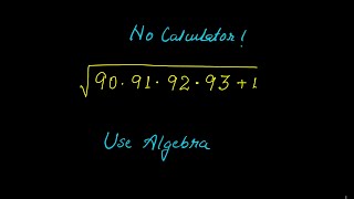 Use Algebra and see the fun