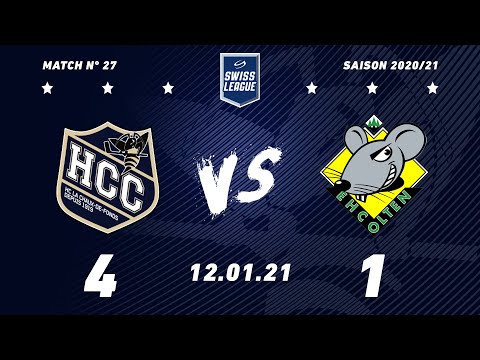 12.01.2021 HC La Chaux-de-Fonds - EHC Olten (4-1)
