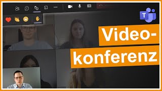 🎥 Microsoft Teams Videokonferenz 2021 (erstellen, teilnehmen & Funktio