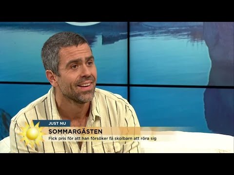 Kalle Zackari Wahlström vill peppa oss att träna mer - Nyhetsmorgon (TV4)