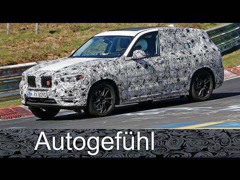 All-new BMW X3 G01 next generation spy shots camo car Erlkönig all-new neu