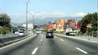 preview picture of video 'Trânsito do Rio: Chegando na Cidade pela Linha Vermelha.'