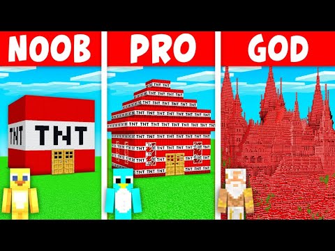 Ultimate TNT House Battle: Noob vs Pro!