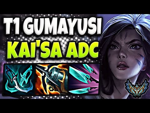T1 Gumayusi Kaisa vs Xayah [ ADC ] Patch 13.16 Korea Challenger ✅