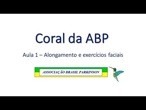 Coral ABP - Aula 1- Alongamento e exercícios faciais