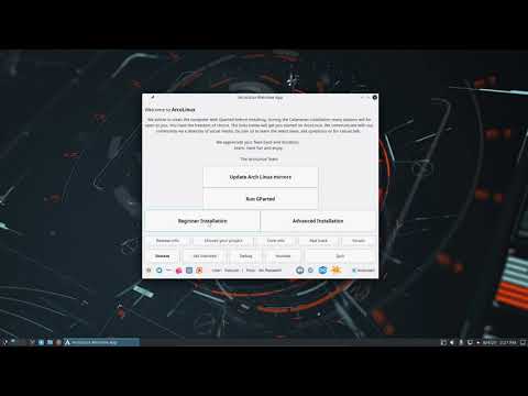ArcoLinux : 2138 Creation of ArcoLinuxB Plasma + Dwm 2/2