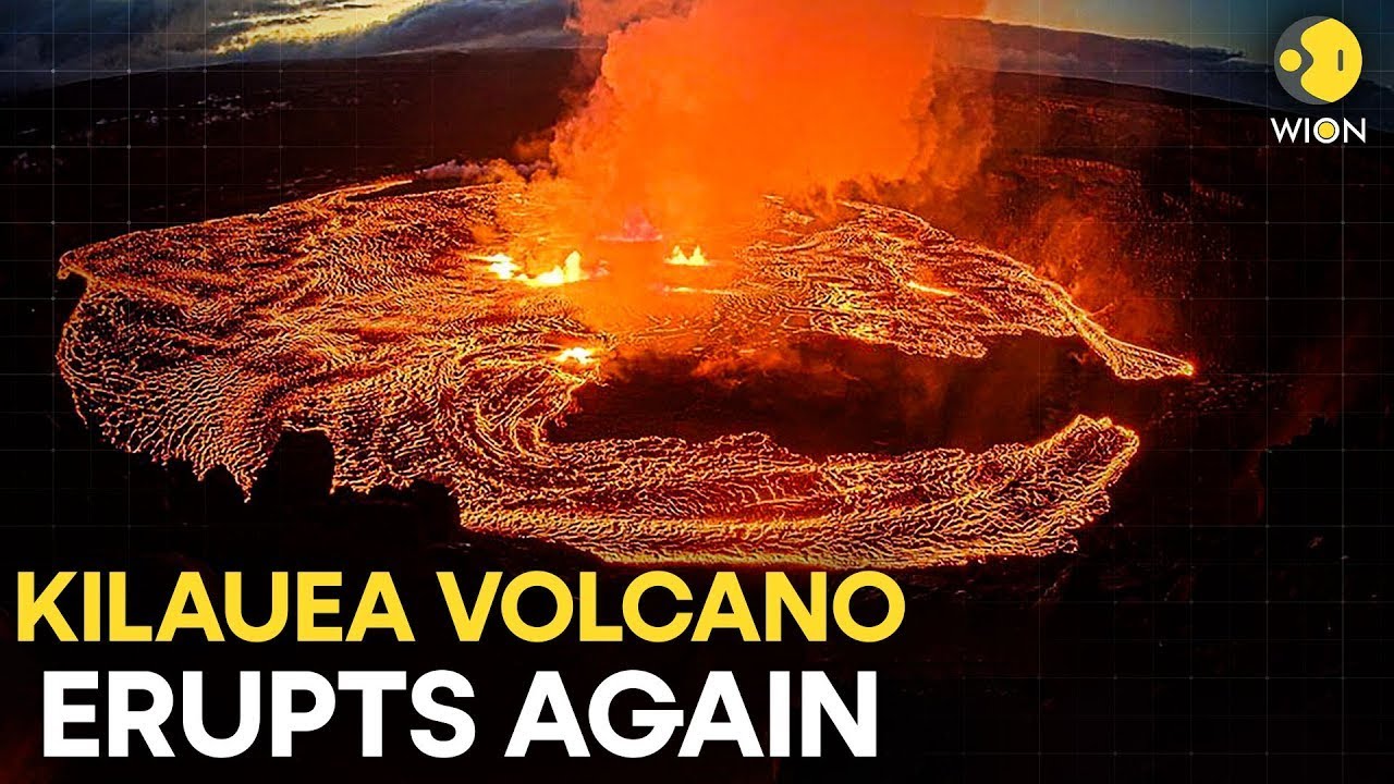 LIVE: Hawaii's Kilauea Volcano Erupts Again | Hawaii Volcano Eruption | Kilauea | WION