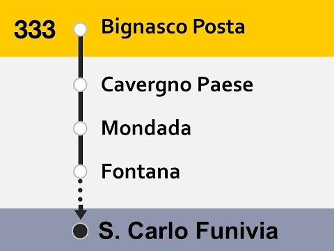 [AutoPostale] Annunci Linea 333 Bignasco - S. Carlo (Bavona)