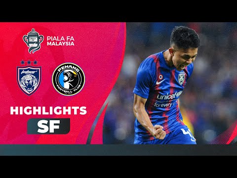 Johor Darul Ta'zim 6-1 Penang FC | Piala FA 2022 Highlights