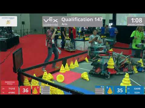 2018 VRC Arts Q147 - 7121E 6109C vs 3269B 523X - 100 to 73