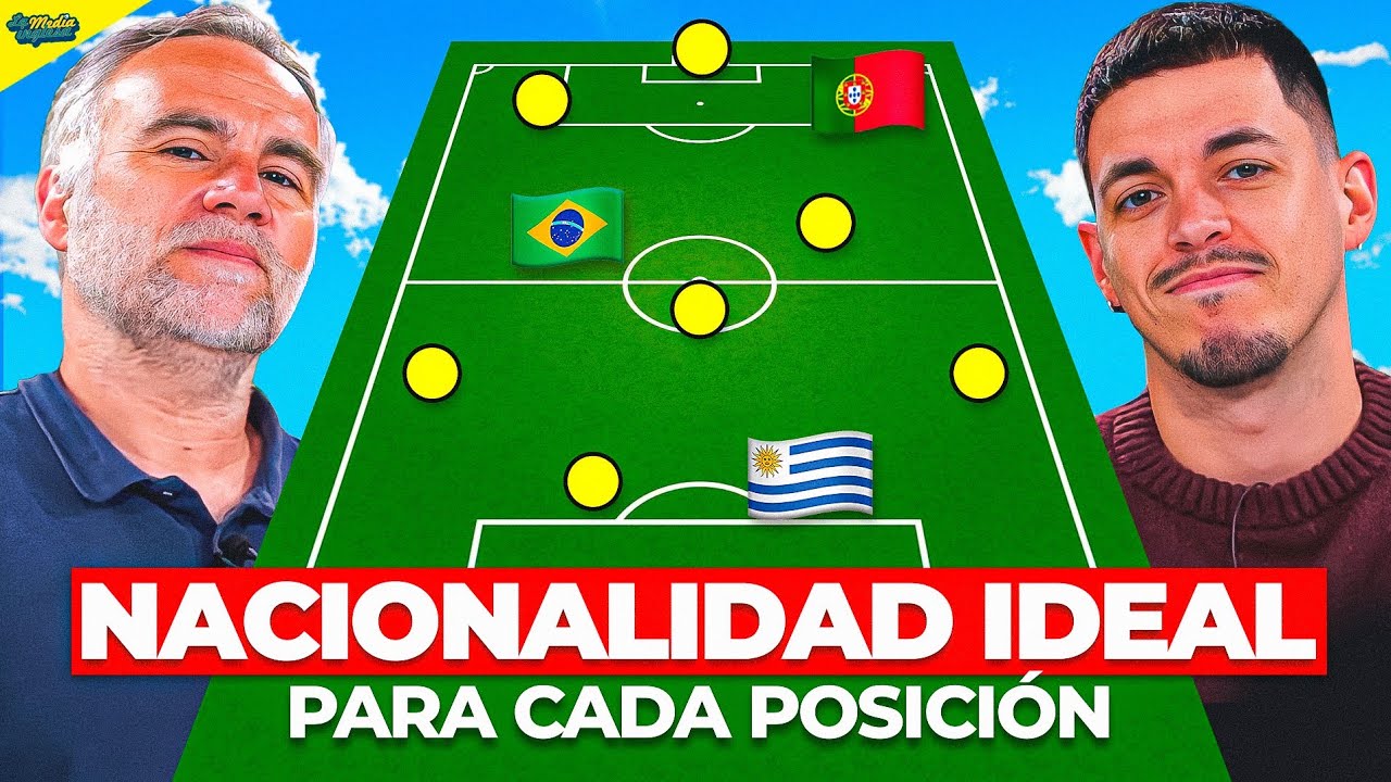 LA MEJOR NACIONALIDAD PARA CADA POSICIÓN DE UN XI