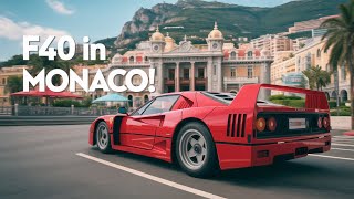 Are These the LAST EVER Shots of F40 and Chiron in Monte Carlo?
