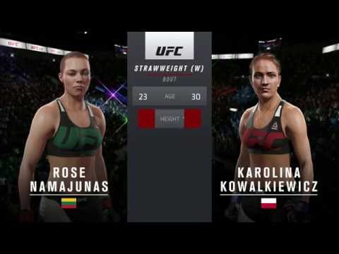 UFC 201, ROSE NAMAJUNAS VS KAROLINA KOWALKIEWICZ