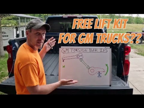 Free GM Truck Lift Kit — How Torsion Bar IFS Actually Works
