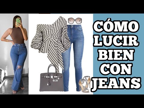 COMO LUCIR ELEGANTE O CASUAL CON JEANS MODA Y TENDENCIAS 2022 OUTFITS CON JEANS DE MODA 2022