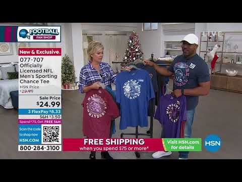 HSN | Football Fan Shop 10.31.2022 - 12 PM