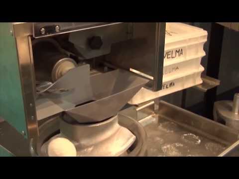 Pastaline P40 Dough Divider (Shown with dough rounder  Model: KALI) Demonstration