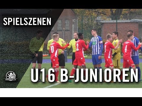 Hertha BSC U16 - 1. FC Union Berlin U16 (11. Spieltag, B-Junioren Regionalliga Nordost)