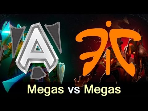 Megacreeps vs Megacreeps Alliance vs Fnatic Rapier try to comeback