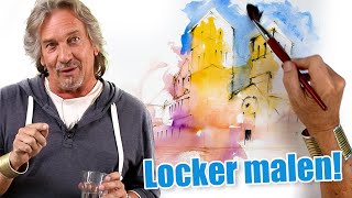 Locker malen lernen mit Gerd Ruhland