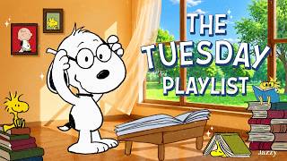 Fresh Tuesday Jazz with Snoopy 🍁☀️📚| Feel-Good Jazz for Relaxing Morning & Fresh Start by Jazzy