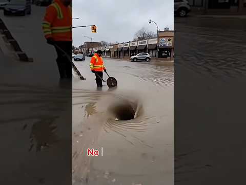 A man quiet silently performs a good deed in the  pounring rain #shortvideo,#kindness,#help
