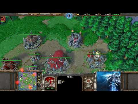 【非主流爱好者】魔兽争霸大帝解说 KKapstone vs 揽不住永久 TR