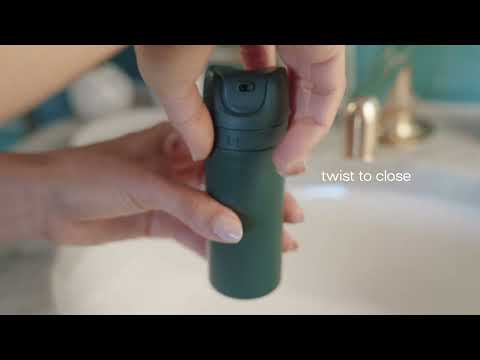 Travel Bottles in Recycled Plastic - Set of 2