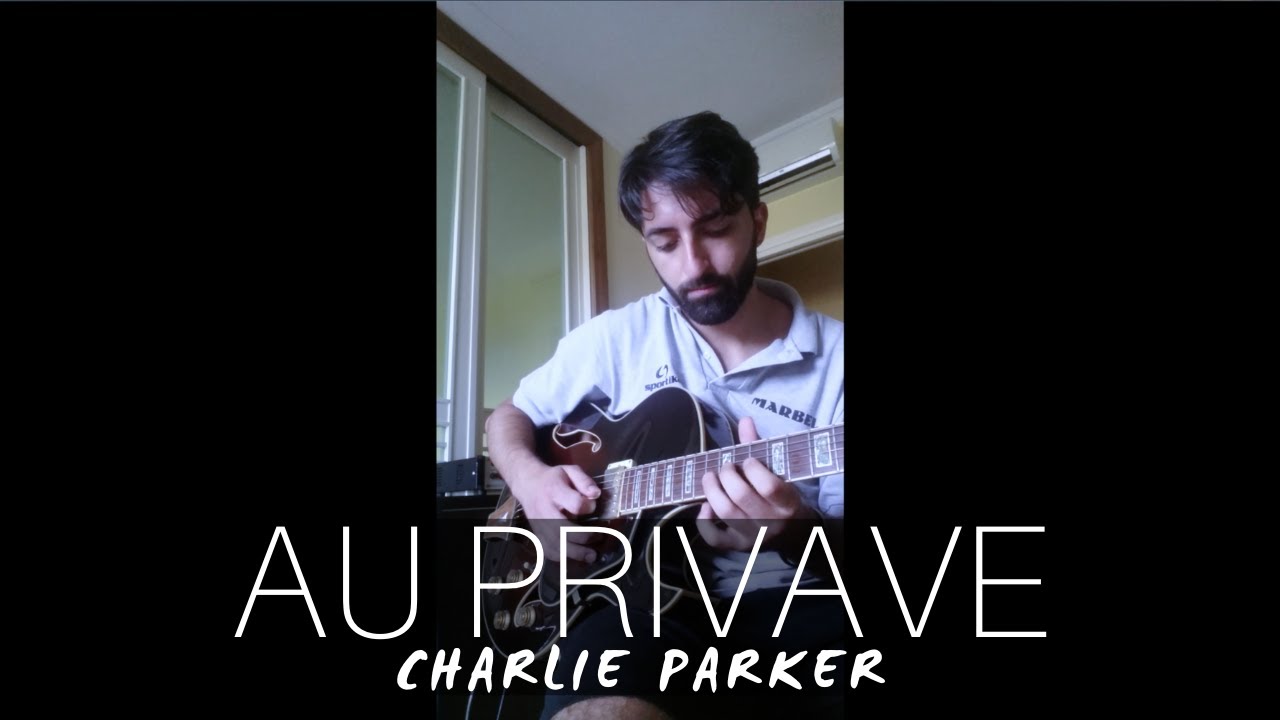 Au Privave Charlie Parker || Francesco Cassano plays Parker's solo