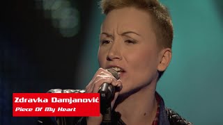 Zdravka Damjanović: "Piece Of My Heart" - The Voice of Croatia - Season1 - Blind Auditions2