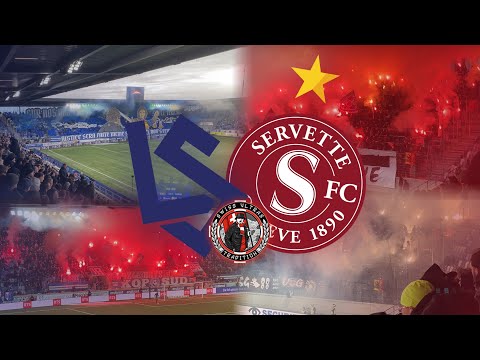 Lausanne Sport 3:3 Servette FC | 15.02.2026 | Choreo, Pyro, Fanchants | Swiss.Ultras.Tradition